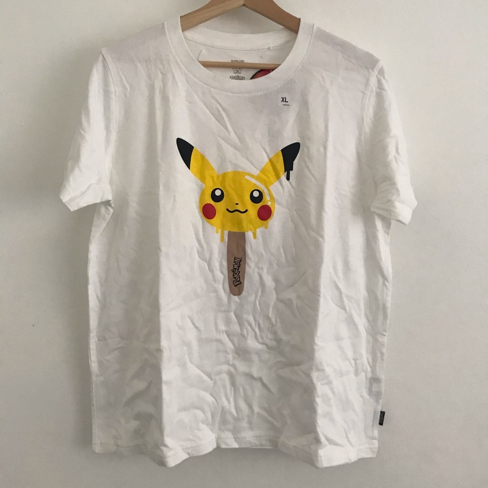 Ice Cream Pokemon Pikachu t-shirt